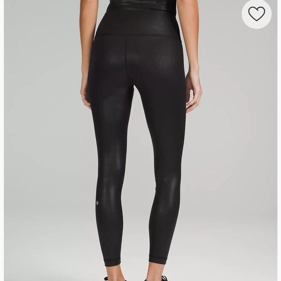 Lululemon Wunder Train HR tight "25 foil - Picture 2 of 8